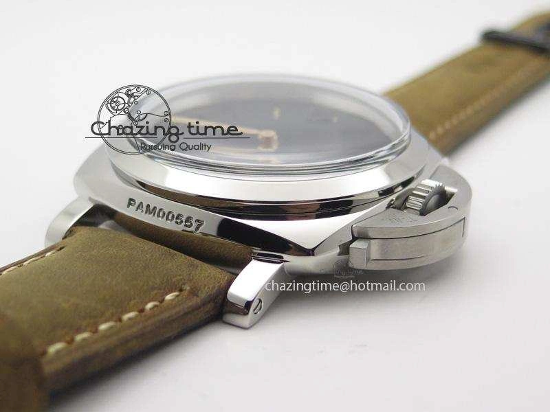 PAM557 O ZF Best Edition On Brown Asso Strap P.3000 Super Clone