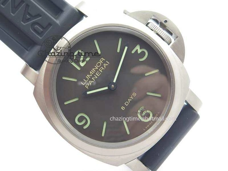 PAM562 Q Titanium ZF 1:1 Best Edition On Black Rubber Strap P5000 Clone