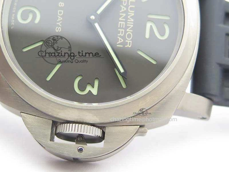 PAM562 Q Titanium ZF 1:1 Best Edition On Black Rubber Strap P5000 Clone