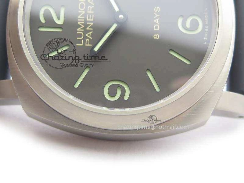 PAM562 Q Titanium ZF 1:1 Best Edition On Black Rubber Strap P5000 Clone