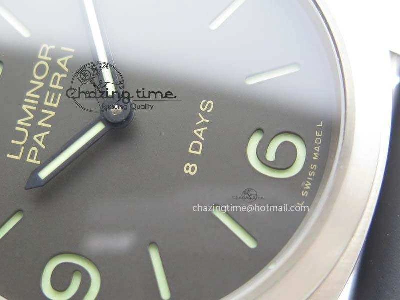PAM562 Q Titanium ZF 1:1 Best Edition On Black Rubber Strap P5000 Clone