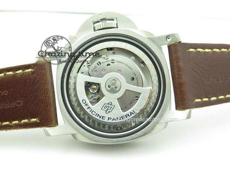 PAM569 Q V6 Lite Best Edition On Thick Brown Leather Strap ST2555