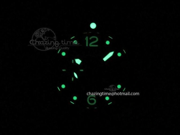PAM571 P Titanium ZF 1:1 Best Edition on Black Rubber Strap ZP9000