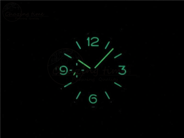 PAM572 Q Radiomir 1940 V9F 1:1 Best Edition Black Dial on Black Leather Strap P.4000 Super Clone
