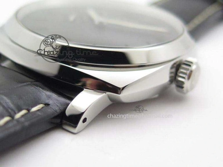 PAM572 Q V6F Black Dial On Black Leather Strap P2002