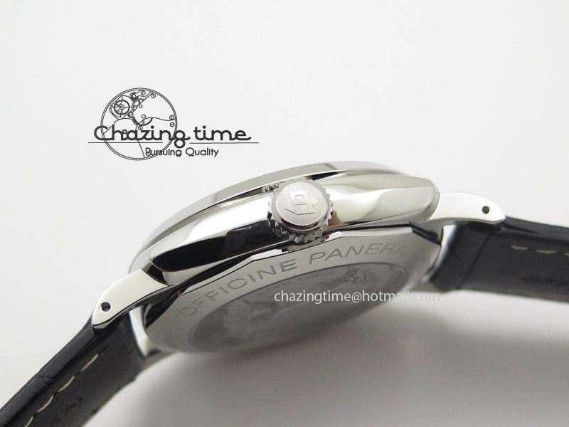 PAM572 Q V6F Black Dial On Black Leather Strap P2002