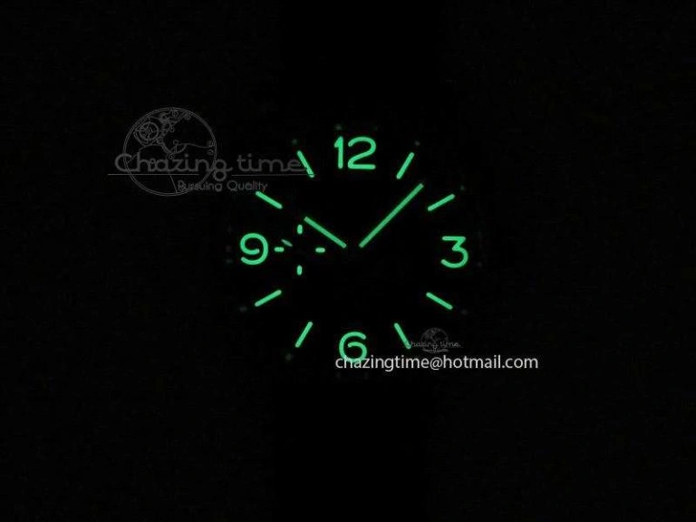 PAM572 Q V6F Black Dial On Black Leather Strap P2002