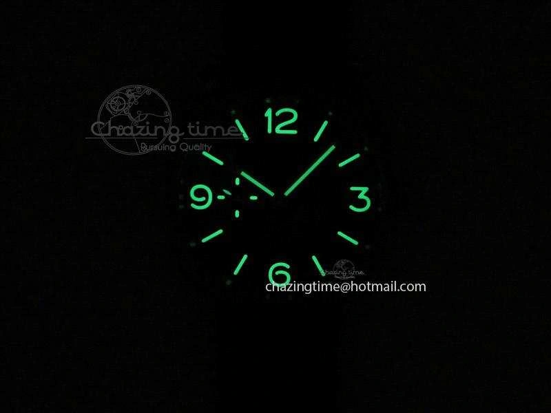 PAM572 Q V6F Black Dial On Black Leather Strap P2002