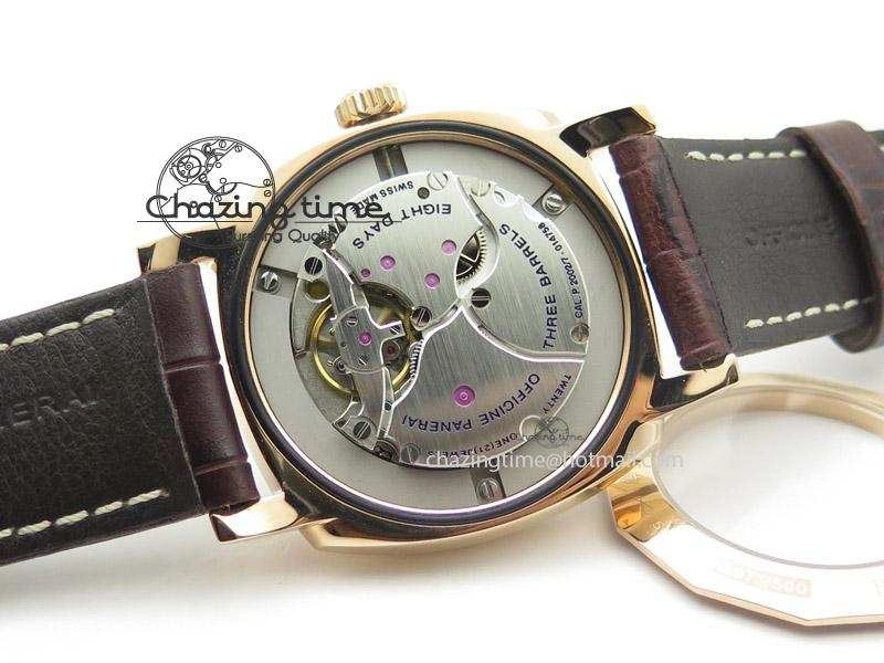 PAM573 Q V6F Brown Dial on Brown Leather Strap P2002