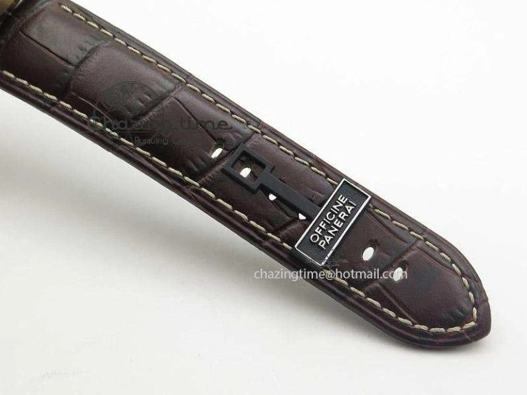 PAM573 Q V6F Brown Dial on Brown Leather Strap P2002