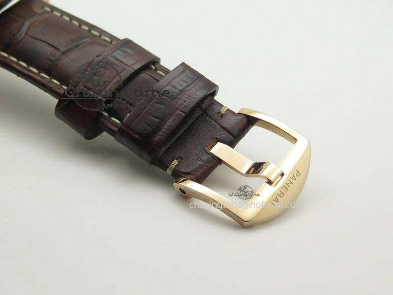 PAM573 Q V6F Brown Dial on Brown Leather Strap P2002
