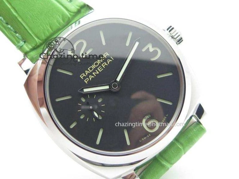 PAM574 R V6F 1:1 Best Edition On Green Leather Strap P.1000