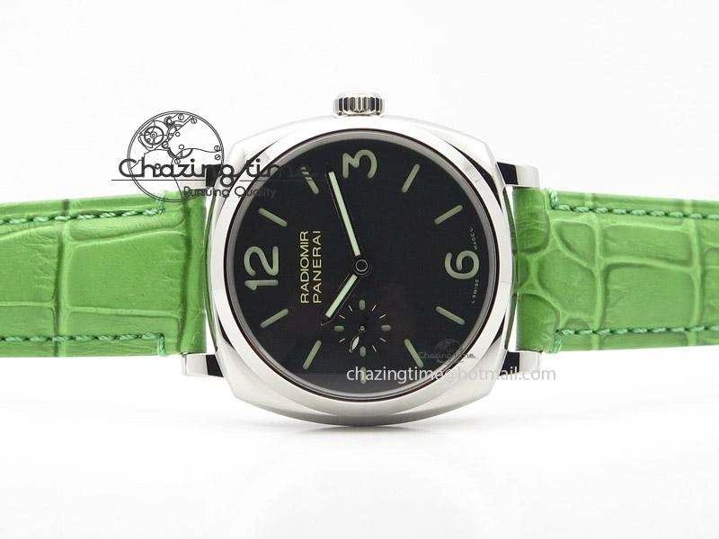 PAM574 R V6F 1:1 Best Edition On Green Leather Strap P.1000