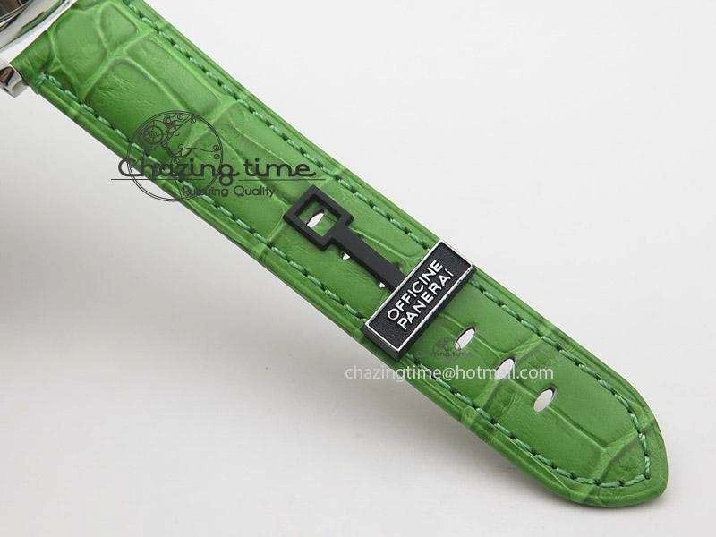 PAM574 R V6F 1:1 Best Edition On Green Leather Strap P.1000