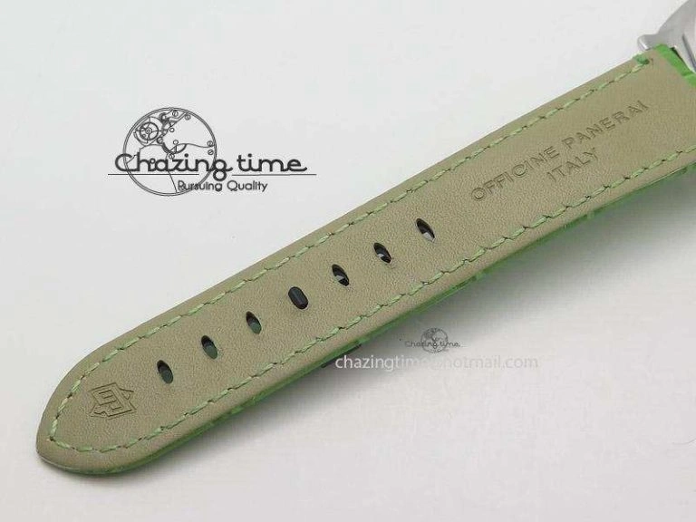 PAM574 R V6F 1:1 Best Edition On Green Leather Strap P.1000