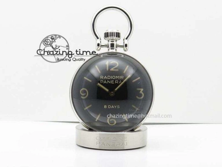 PAM581 V6F Table Clock Sphere 65mm With Box Set