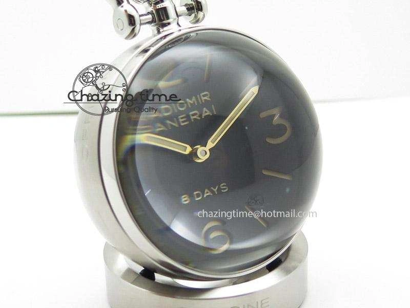 PAM581 V6F Table Clock Sphere 65mm With Box Set