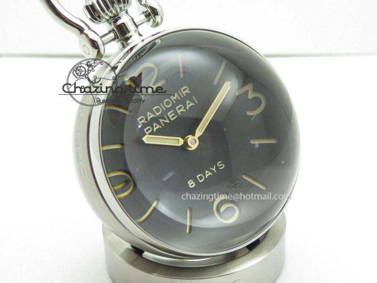 PAM581 V6F Table Clock Sphere 65mm With Box Set