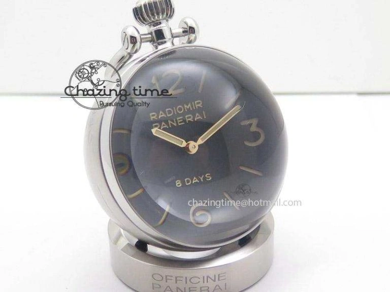PAM581 ZF 1:1 Best Edition Table Clock Sphere 65mm With Box Set A P5000