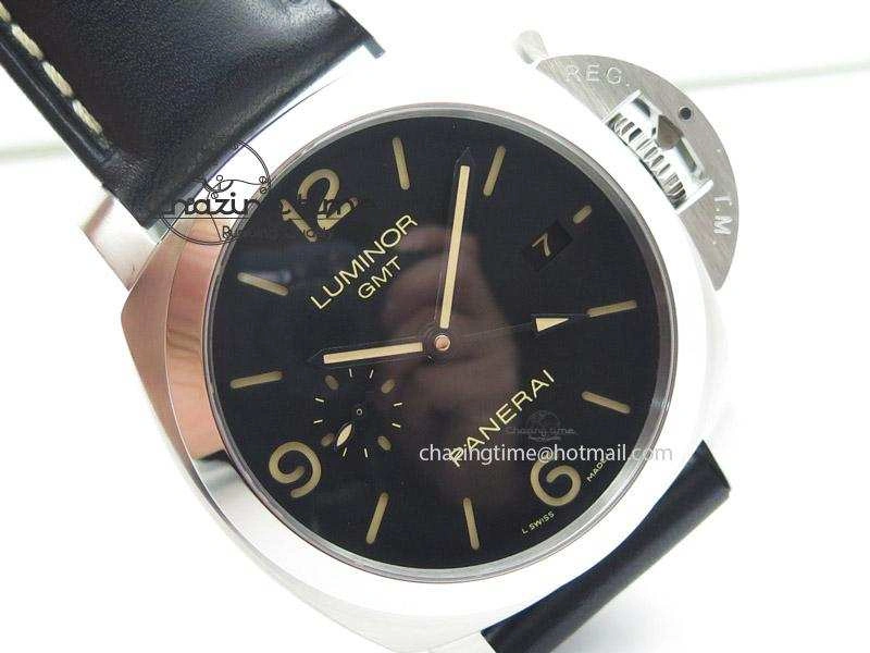 PAM586 Q “Brazil” ZF Best Edition on Black Leather Strap P.9001