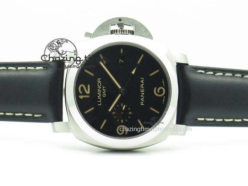 PAM586 Q “Brazil” ZF Best Edition on Black Leather Strap P.9001