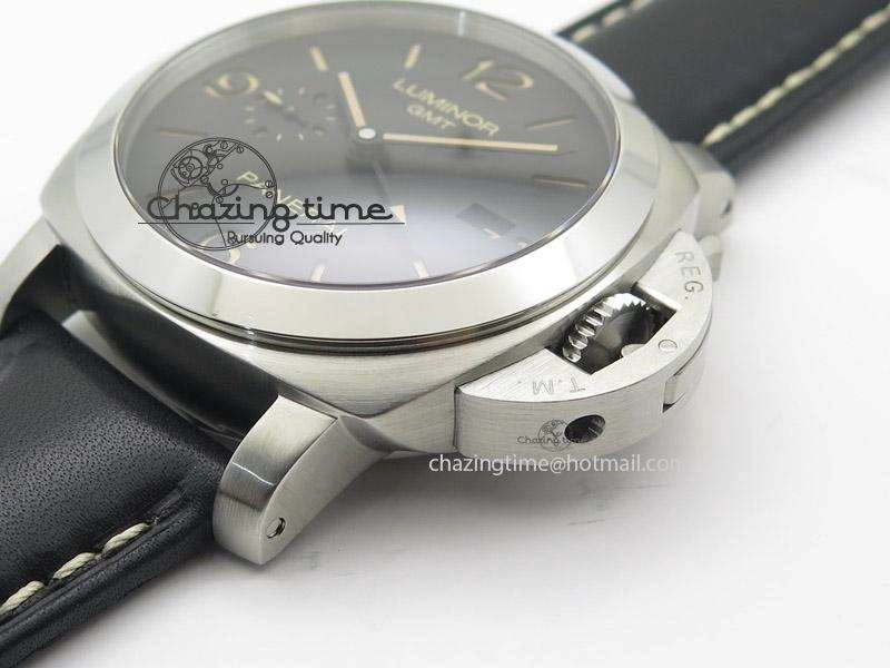 PAM586 Q “Brazil” ZF Best Edition on Black Leather Strap P.9001
