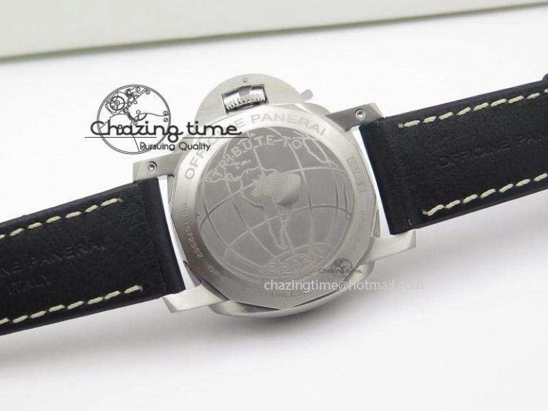 PAM586 Q “Brazil” ZF Best Edition on Black Leather Strap P.9001