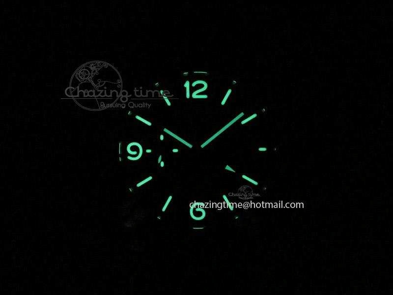 PAM586 Q “Brazil” ZF Best Edition on Black Leather Strap P.9001