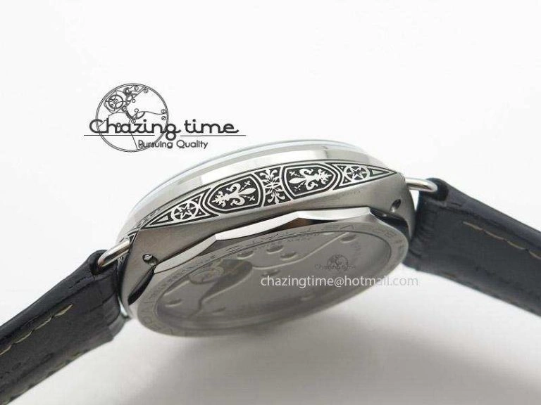 PAM604 Radiomir Firenze V6F Best Edition On Black Leather Strap P3000