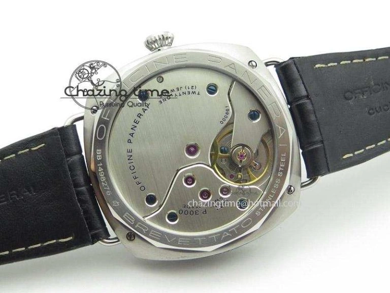 PAM604 Radiomir Firenze V6F Best Edition On Black Leather Strap P3000