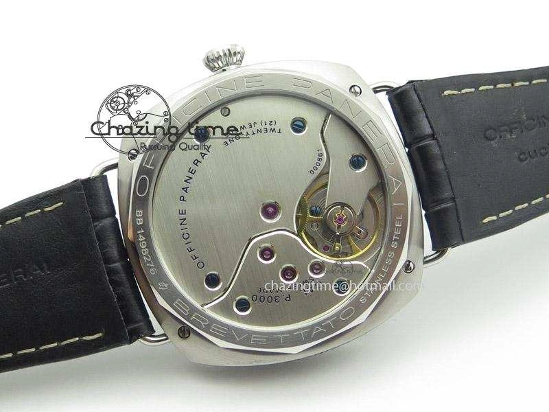 PAM604 Radiomir Firenze V6F Best Edition On Black Leather Strap P3000