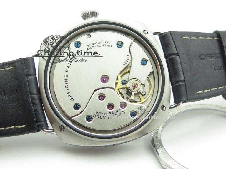 PAM604 Radiomir Firenze V6F Best Edition On Black Leather Strap P3000
