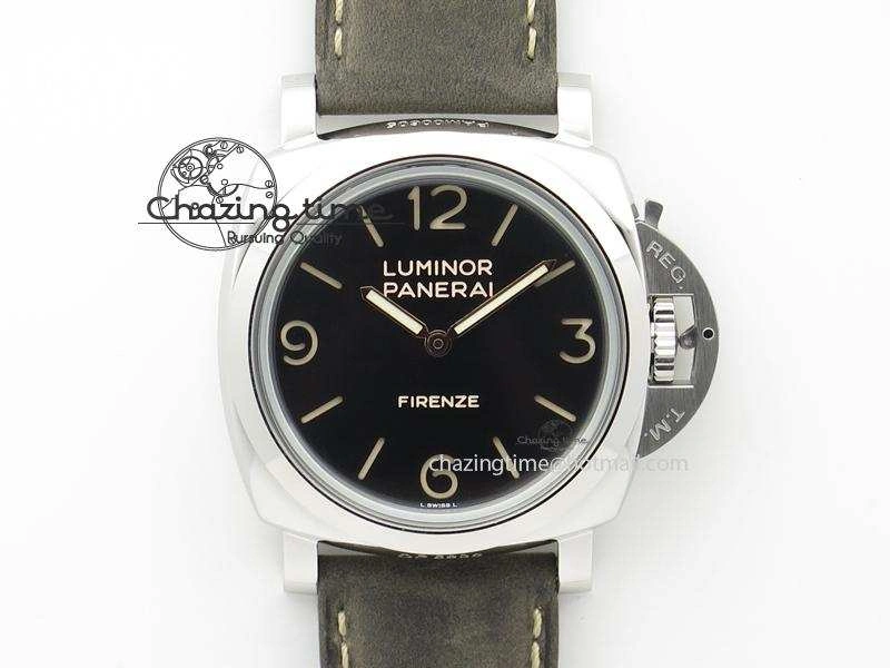 PAM605 Q Luminor 1950 3 Days Firenze SF Best Edition On Brown Asso Strap P.3000 Super Clone