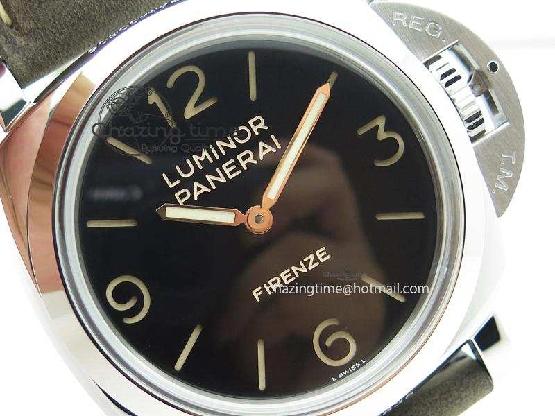 PAM605 Q Luminor 1950 3 Days Firenze SF Best Edition On Brown Asso Strap P.3000 Super Clone