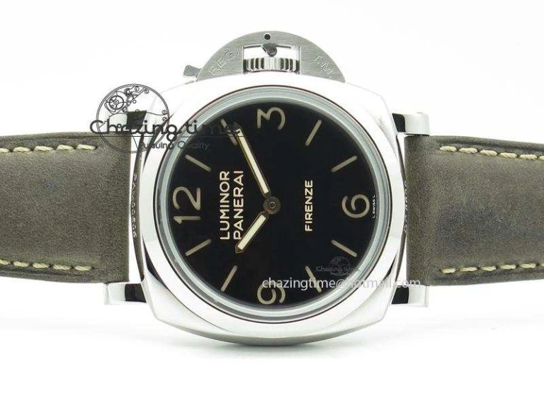 PAM605 Q Luminor 1950 3 Days Firenze SF Best Edition On Brown Asso Strap P.3000 Super Clone