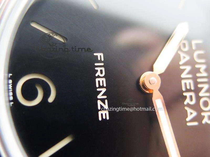 PAM605 Q Luminor 1950 3 Days Firenze SF Best Edition On Brown Asso Strap P.3000 Super Clone