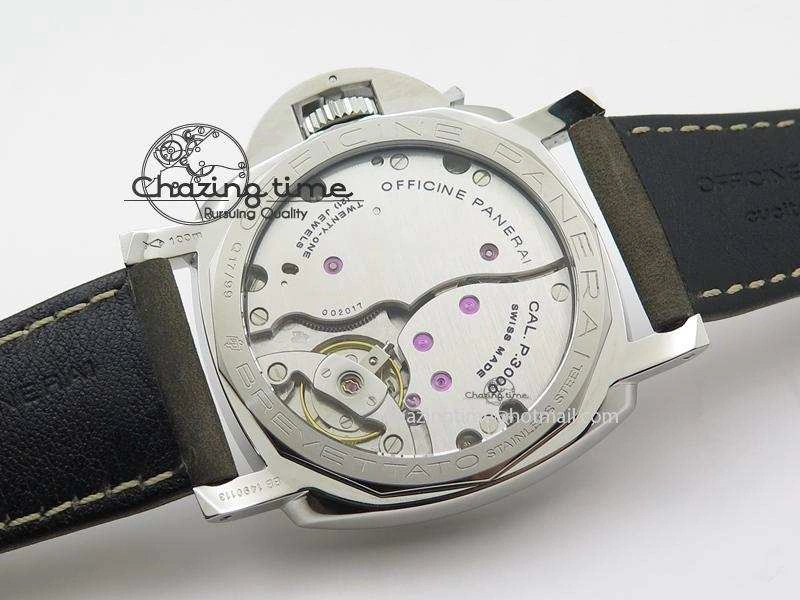 PAM605 Q Luminor 1950 3 Days Firenze SF Best Edition On Brown Asso Strap P.3000 Super Clone
