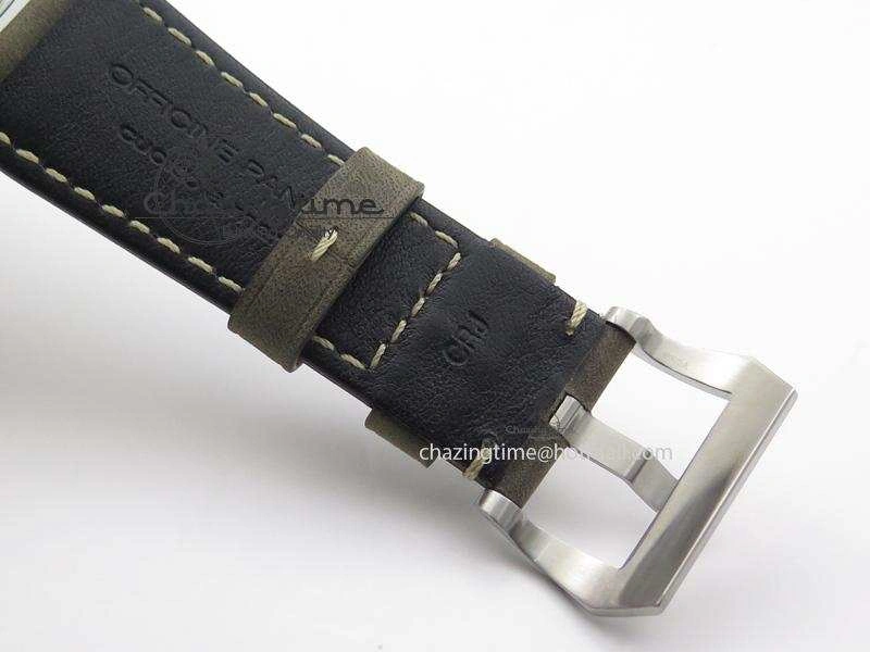 PAM605 Q Luminor 1950 3 Days Firenze SF Best Edition On Brown Asso Strap P.3000 Super Clone