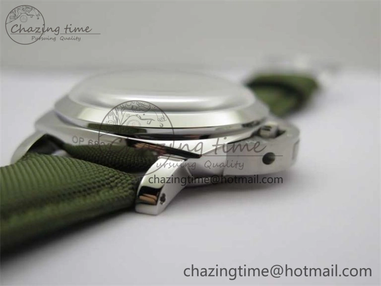 PAM606 HongKong Edition SS HWF 1:1 Best Edition on Nylon Strap A6497