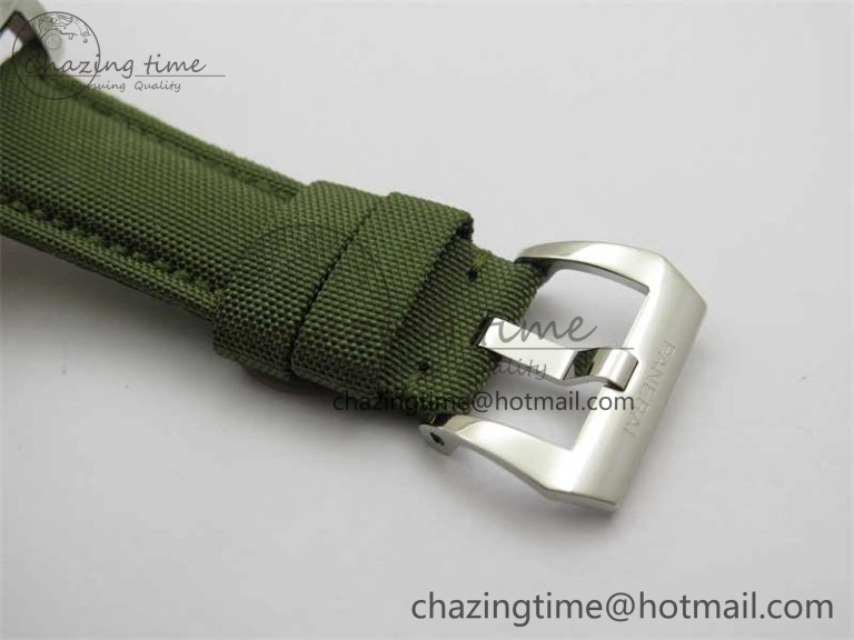 PAM606 HongKong Edition SS HWF 1:1 Best Edition on Nylon Strap A6497