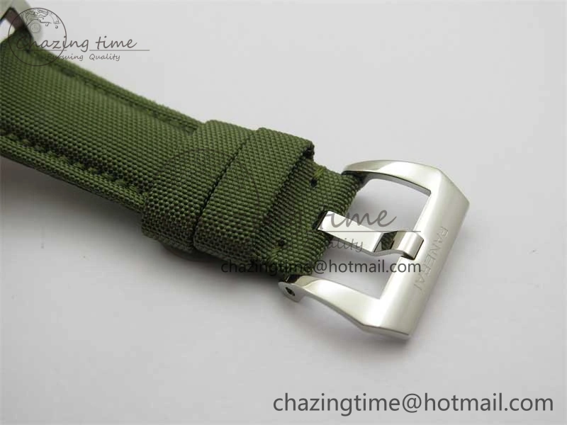 PAM606 HongKong Edition SS HWF 1:1 Best Edition on Nylon Strap A6497