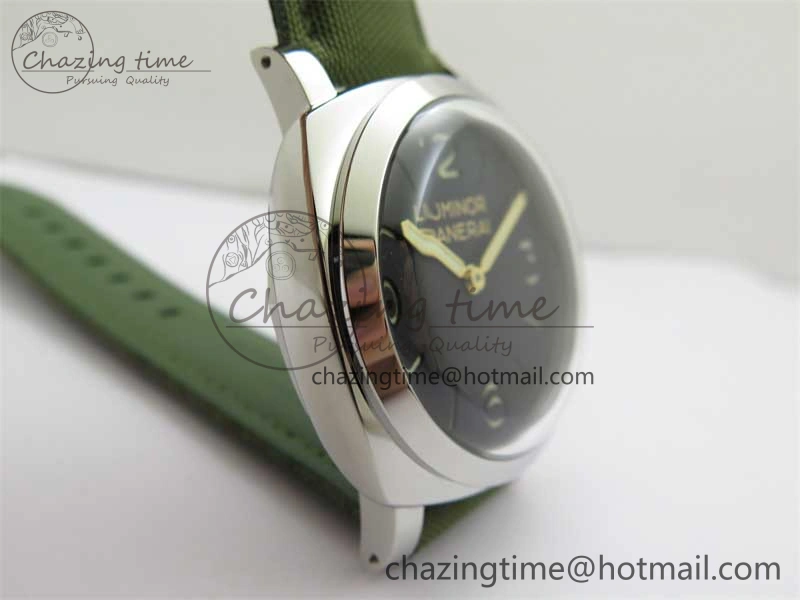 PAM606 HongKong Edition SS HWF 1:1 Best Edition on Nylon Strap A6497