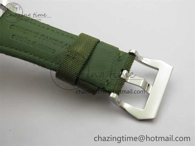 PAM606 HongKong Edition SS HWF 1:1 Best Edition on Nylon Strap A6497