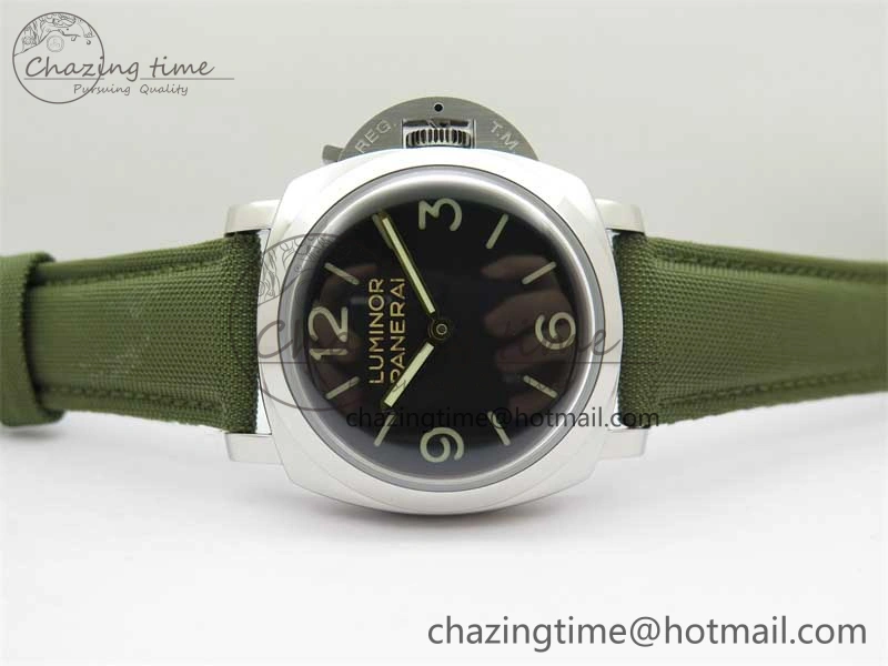 PAM606 HongKong Edition SS HWF 1:1 Best Edition on Nylon Strap A6497