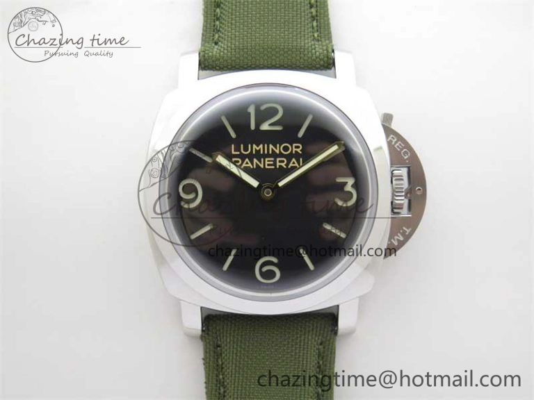 PAM606 HongKong Edition SS HWF 1:1 Best Edition on Nylon Strap A6497