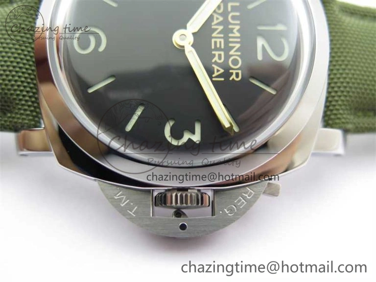 PAM606 HongKong Edition SS HWF 1:1 Best Edition on Nylon Strap A6497