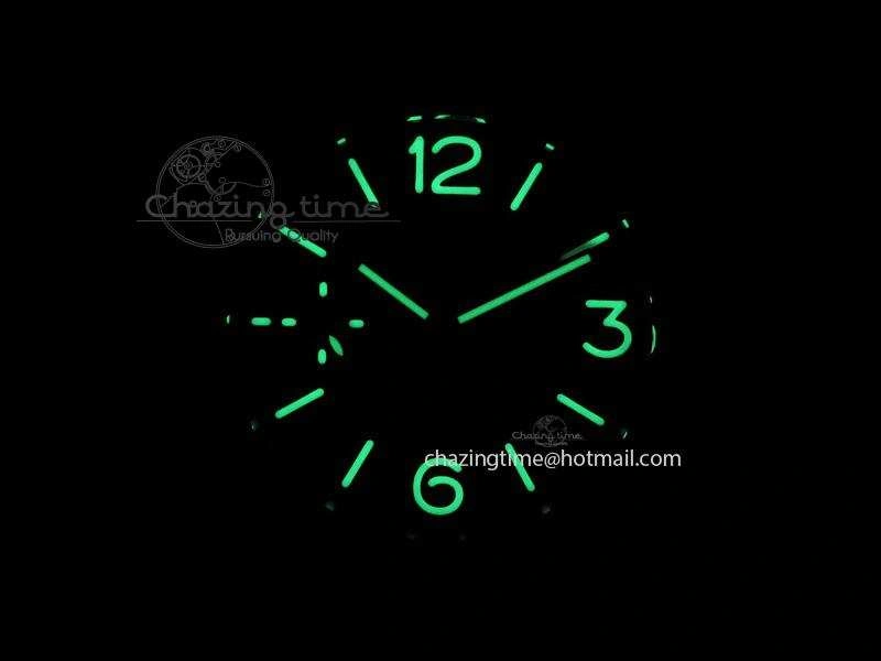 PAM609 R Radiomir V6F 1:1 Best Edition On Brown Leather Strap P5000
