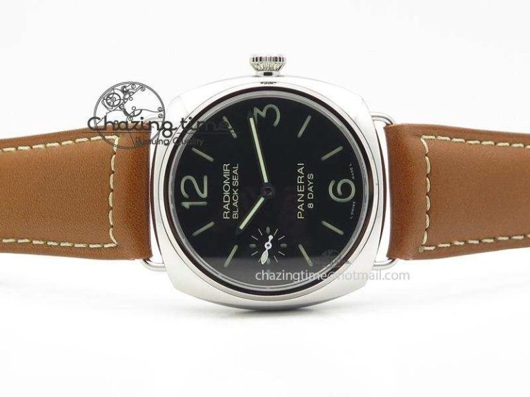 PAM609 R Radiomir V6F 1:1 Best Edition On Brown Leather Strap P5000