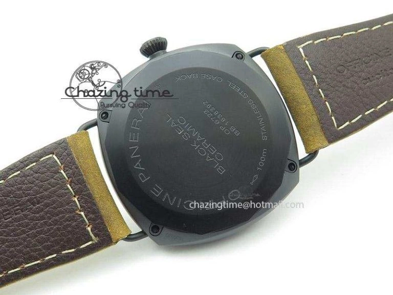 PAM613 Q Real Ceramic V6F on Brown Asso Strap A6497