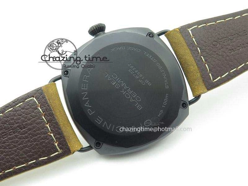 PAM613 Q Real Ceramic V6F on Brown Asso Strap A6497